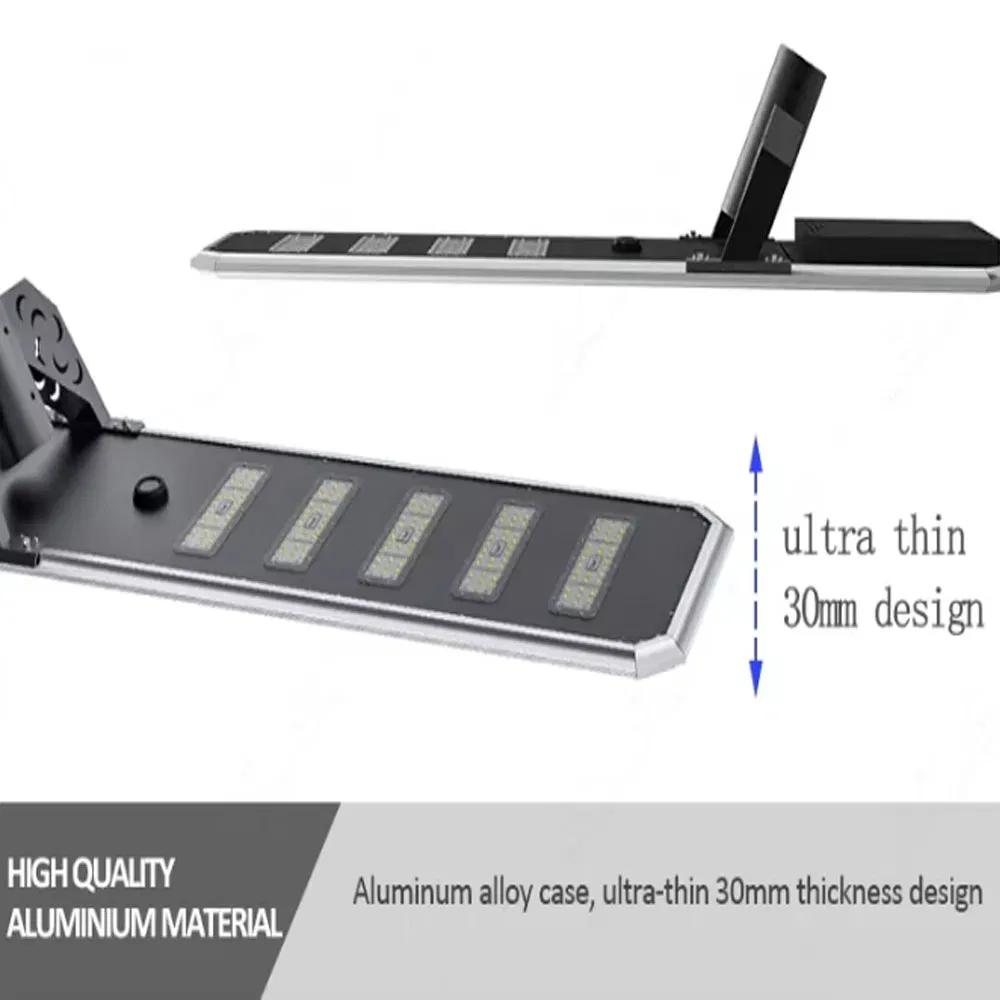 Opulent LED New Outdoor Waterproof 60W 80W 100W 120W Integrated All in One LED Solar Street Lumionarie Solar Street Lamp