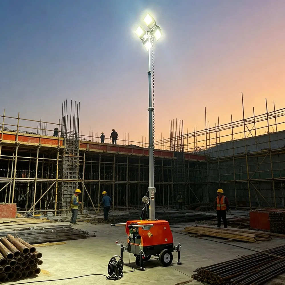 Telescopic Mast Tower for Adjustable Height Needs