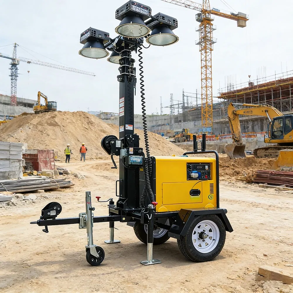 Floodlight Tower for Stadium Temporary Lighting