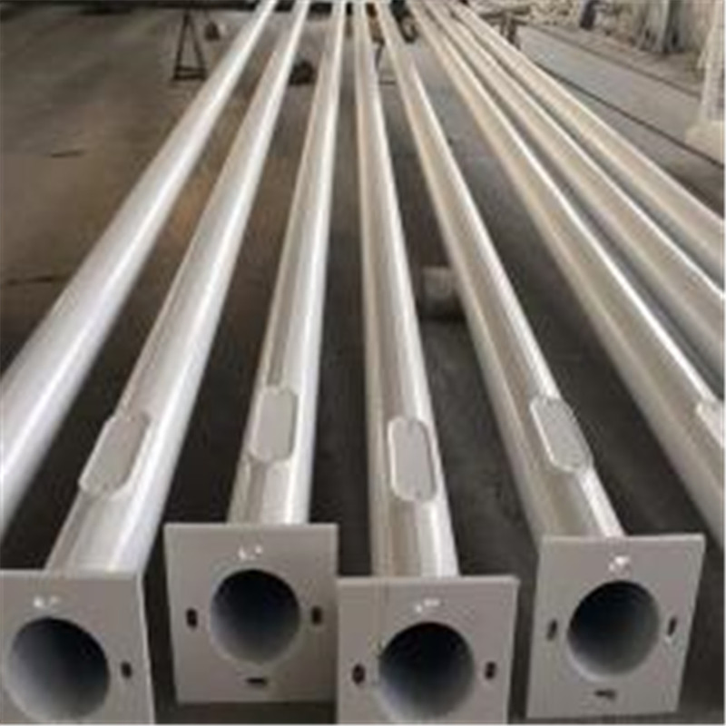 Hepu 6m/8m/9m/12m Hot DIP Galvanized Solar Power Energy Control System Q235 Steel Street Light Lighting Pole