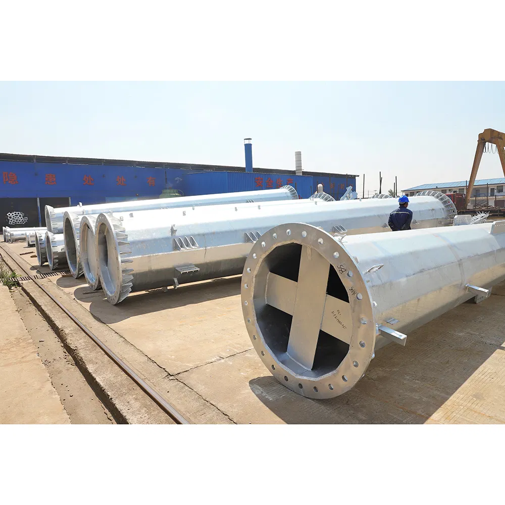 3m-35m Hot-DIP Galvanized Solar Powered Energy LED Street Lighting Light Pole