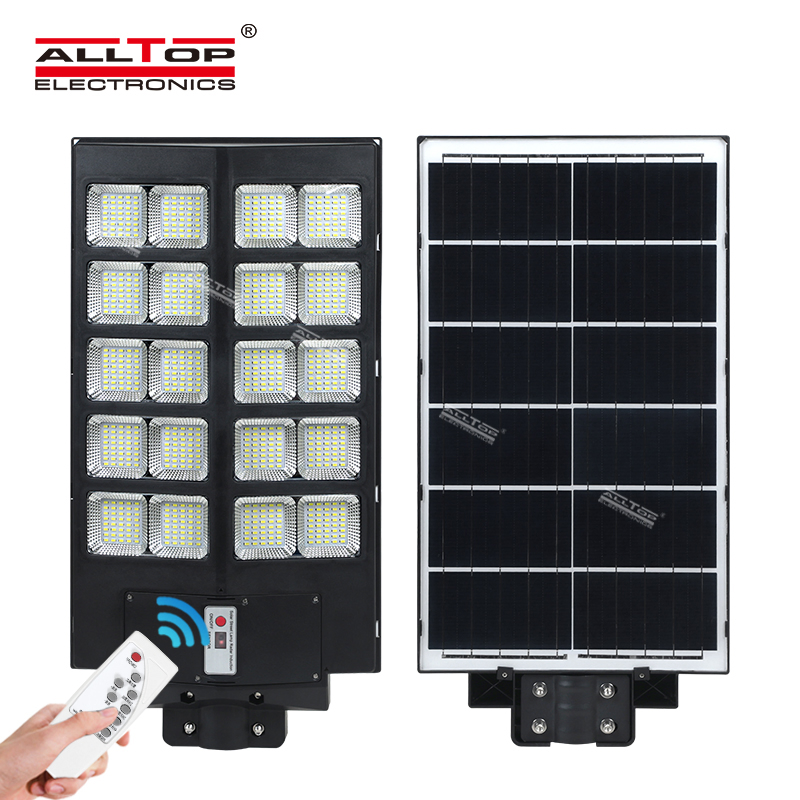 Alltop All in One 300W 400W 500W IP65 Waterproof Garden Park Outdoor Integrated Solar LED Street Lamp