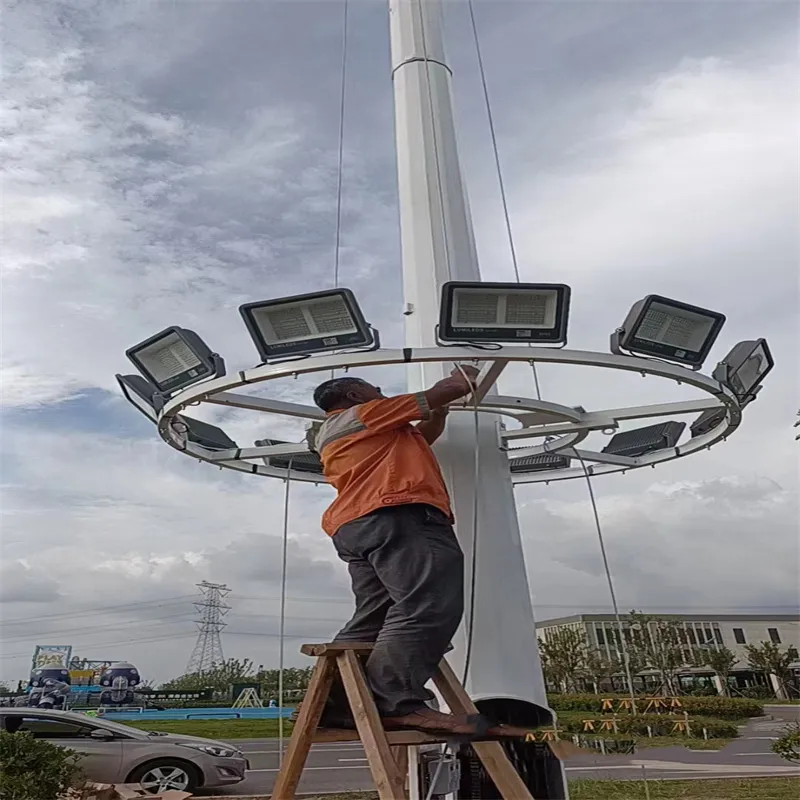 High Mast Lighting Lifting System