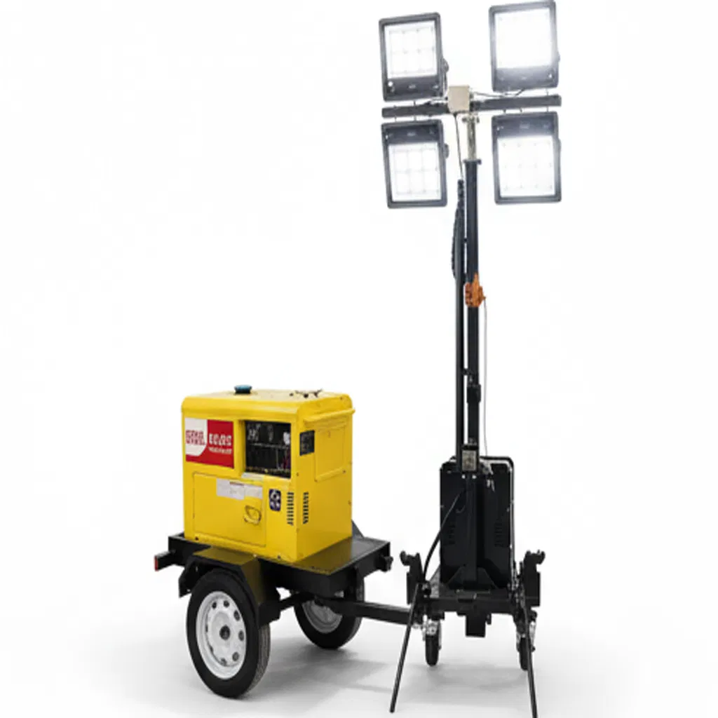 Factory Price Lighting Silent Generator Emergency Cummins Engine Diesel Portable Mobile Tower