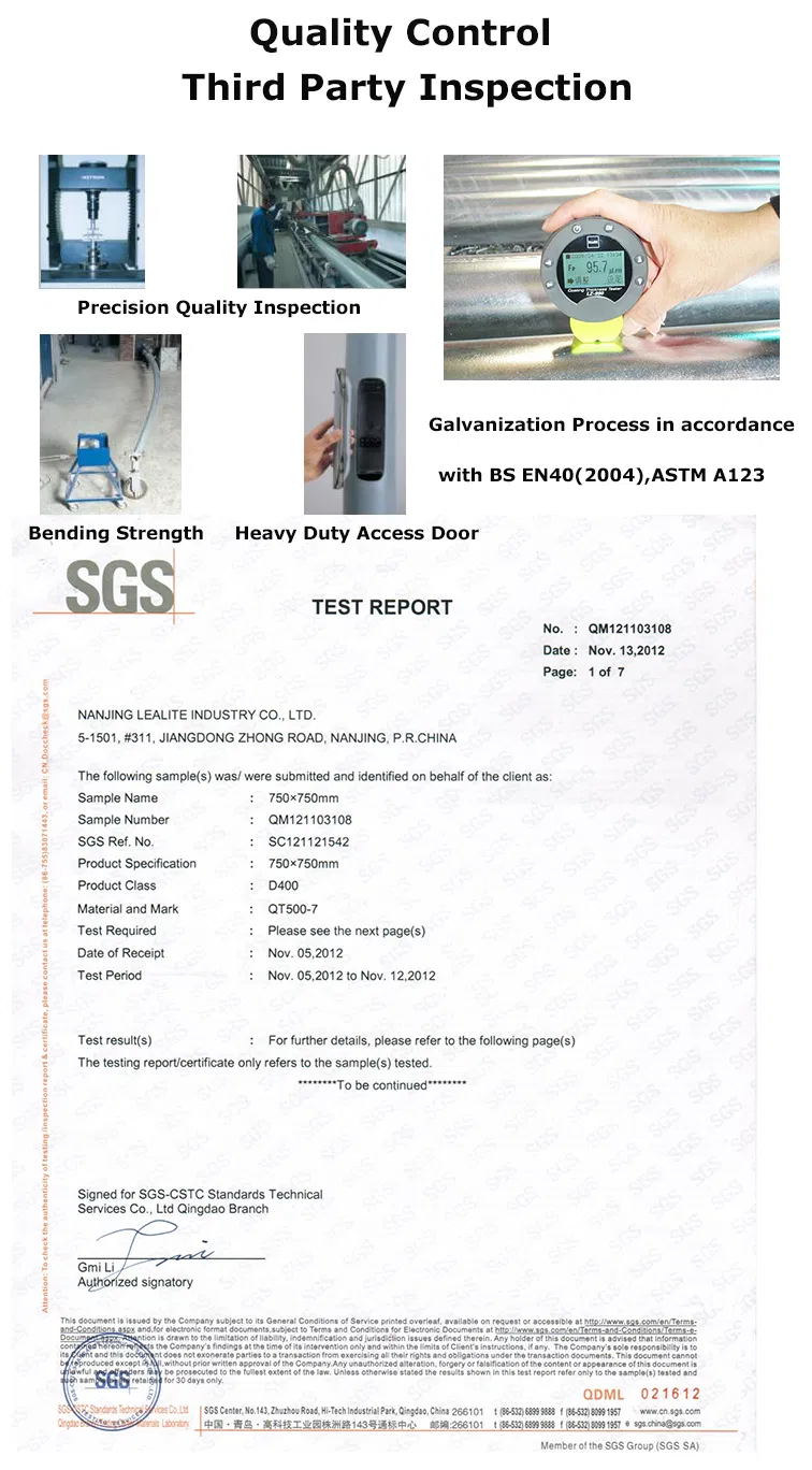 Galvanized Pole Detail 3