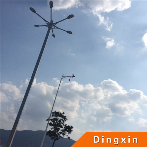 LED High Mast Tower with Round Shape