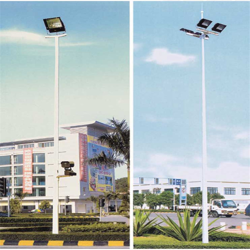 Polygonal LED High Mast Tower with 30m Height