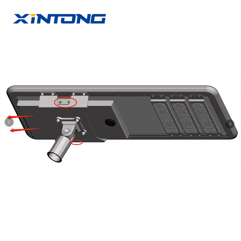 Xintong IP66 All in One Integrated LED Solar Street Lamp with Pole