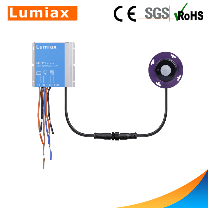 MPPT Solar Street Light Charge Controller with Infrared Motion Sensor
