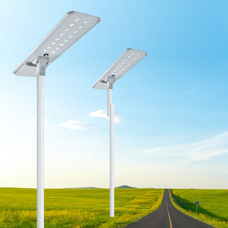 Chinese Price Smart Public Lighting Solar Powered Solar Street Light with Motion Sensor LiFePO4 Battery Supply