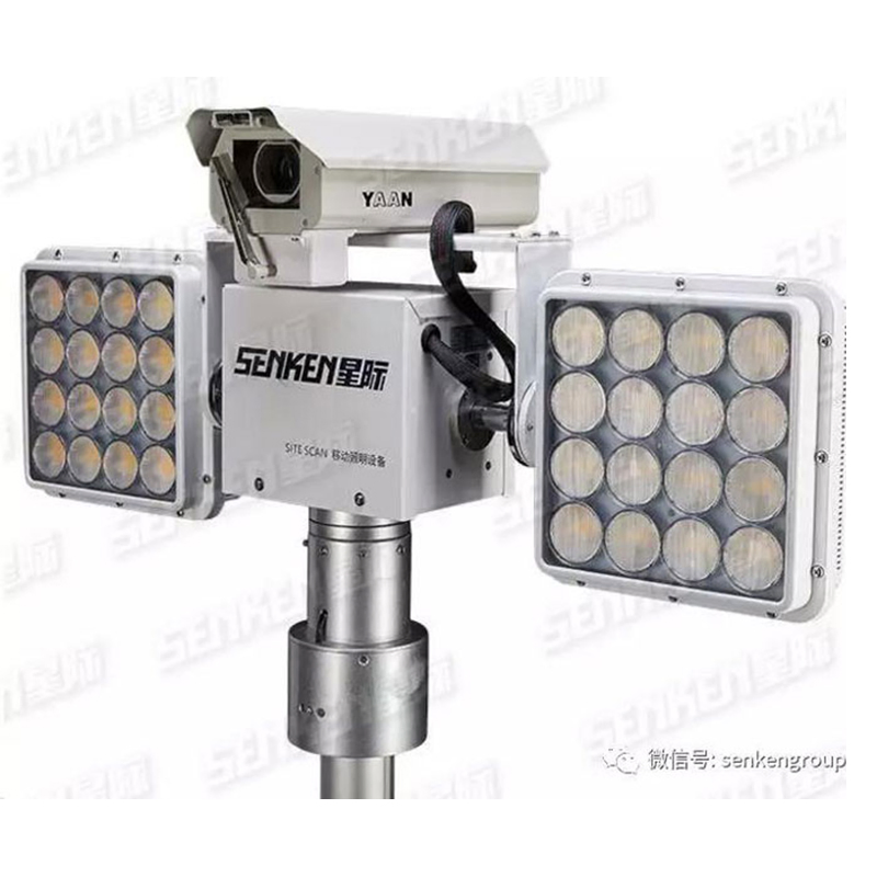 Vehicle Mobile Lighting Equipment Roof-Mounted High Mast Searchlight Tower