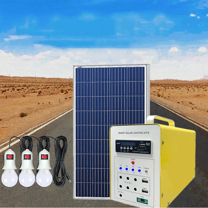 Solar Panel Lighting System