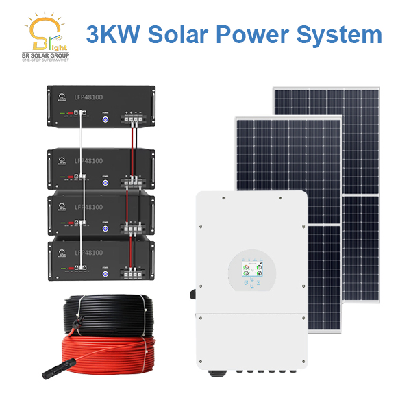 Monocrystalline Silicon Normal Battery Container Price Power Generator Lighting Hybrid Solar System Factory