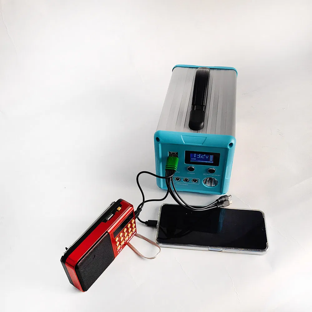 Home Application Multi Solar Power System Kit for Home Lighting System with TV for Home Solar Energy System for RV