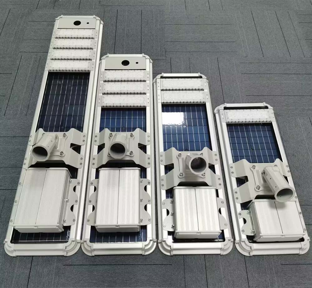 Double-Sided Charging Outdoor Waterproof Integrated LED All in One Solar Street Lamp 40W-120W