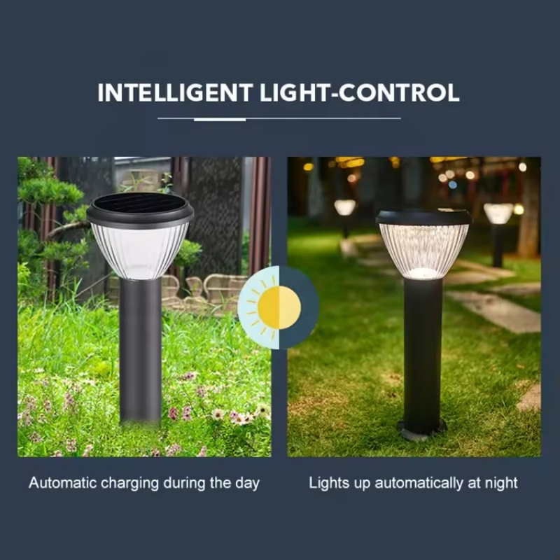Hot Sales Long Battery Life Waterproof Outdoor Lighting Solar-Powered LED Garden Lights Easy Setup for Lasting Illumination