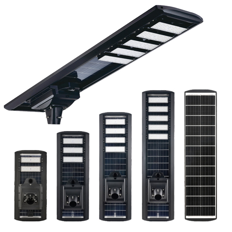 Waterproof IP65 Outdoor Lighting for Solar Street Light 50W 100W 150W 200W 250W 300W Integrated All in One LED Road Solar Lamp