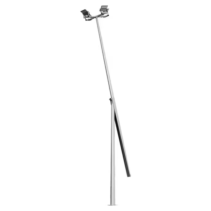 Hot-DIP Galvanized Folding Street Light Pole Galvanized Steel Pole 8m Street Light Pole Lighting Pole