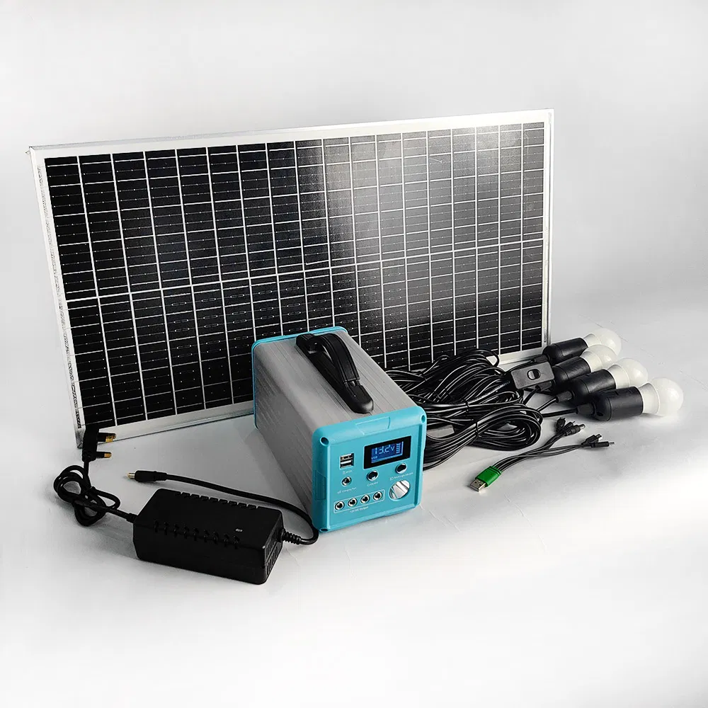 Home Application Multi Solar Power System Kit for Home Lighting System with TV for Home Solar Energy System for RV