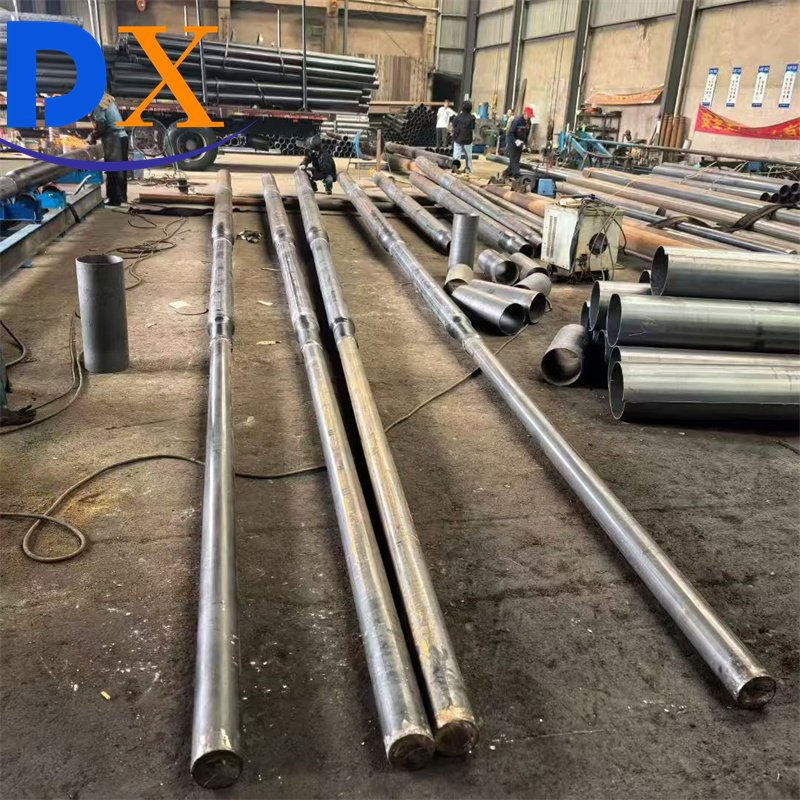 9m Hot DIP Galvanized Swage Tapered Pole Tubular Street Lighting Pole