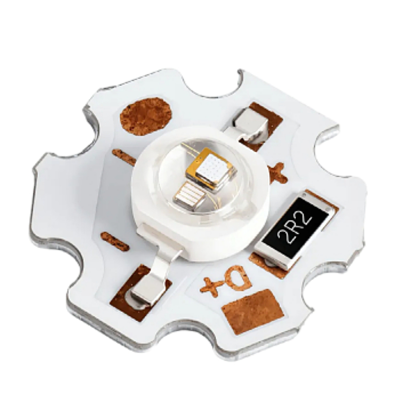 High Lumen, High-Power SMD LED Chip, White Plum Blossom Board LED Chip