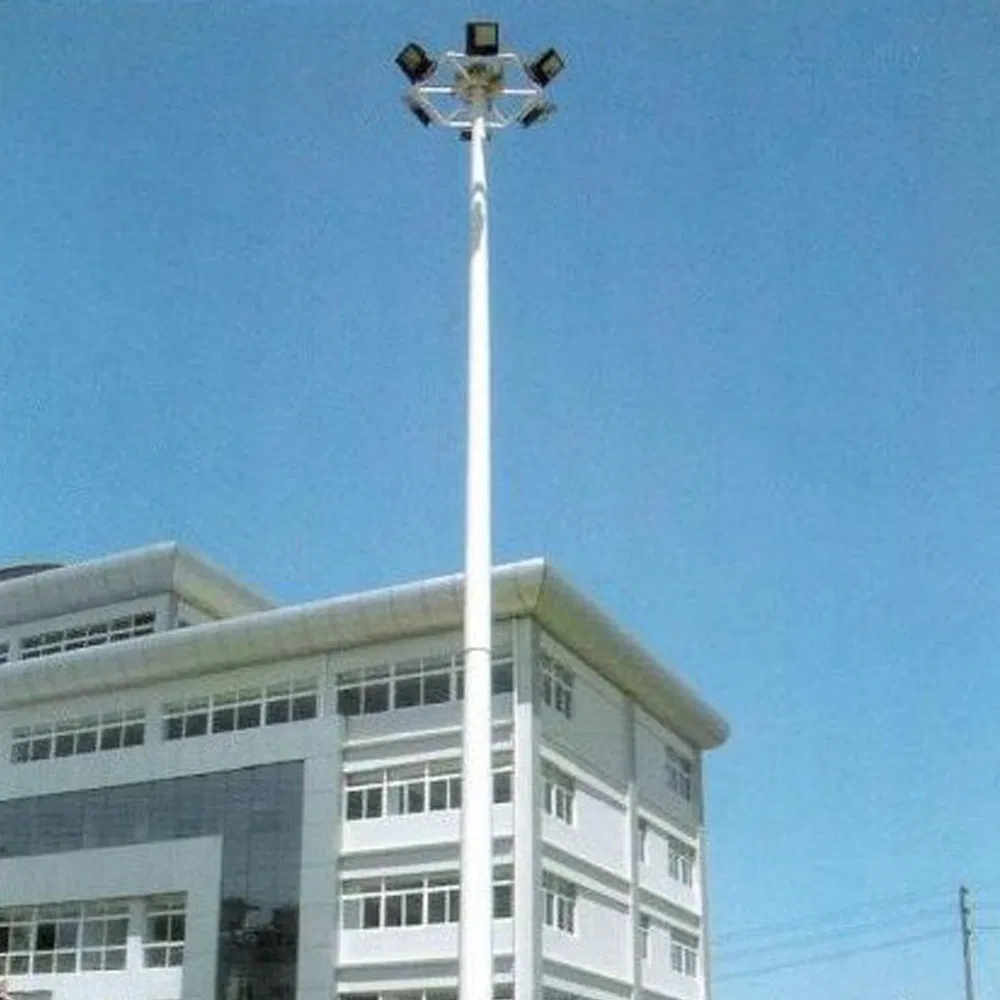 20m/25m/30m/35m/40m Hot-DIP Galvanized Steel High Mast Light Pole Lighting Street