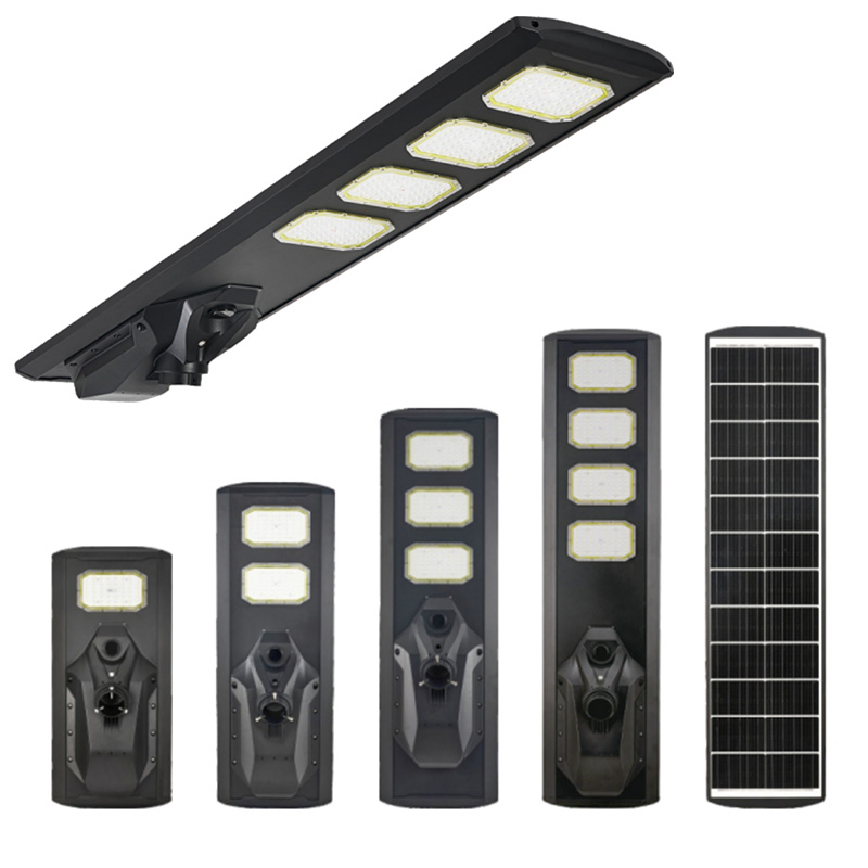 Waterproof IP65 Outdoor Lighting for Solar Street Light 50W 100W 150W 200W 250W 300W Integrated All in One LED Road Solar Lamp