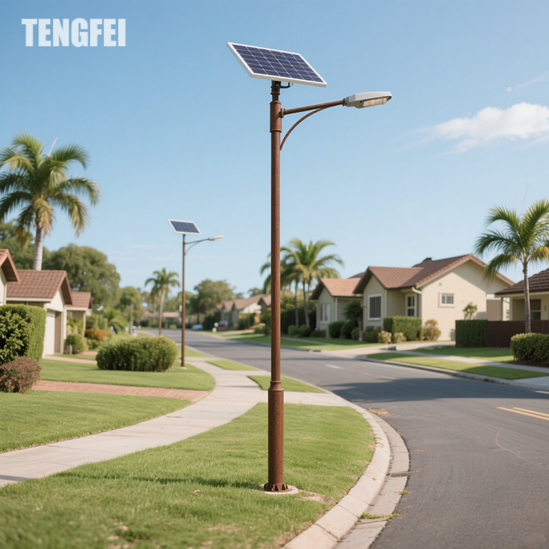 Advanced Solar Street Lights with MPPT Charge Controller and APP Control
