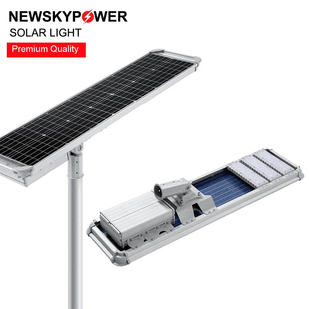 Double-Sided Charging Outdoor Waterproof Integrated LED All in One Solar Street Lamp 40W-120W