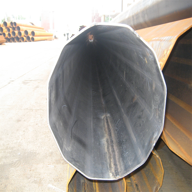 Conical High Mast Tower with 12m Height