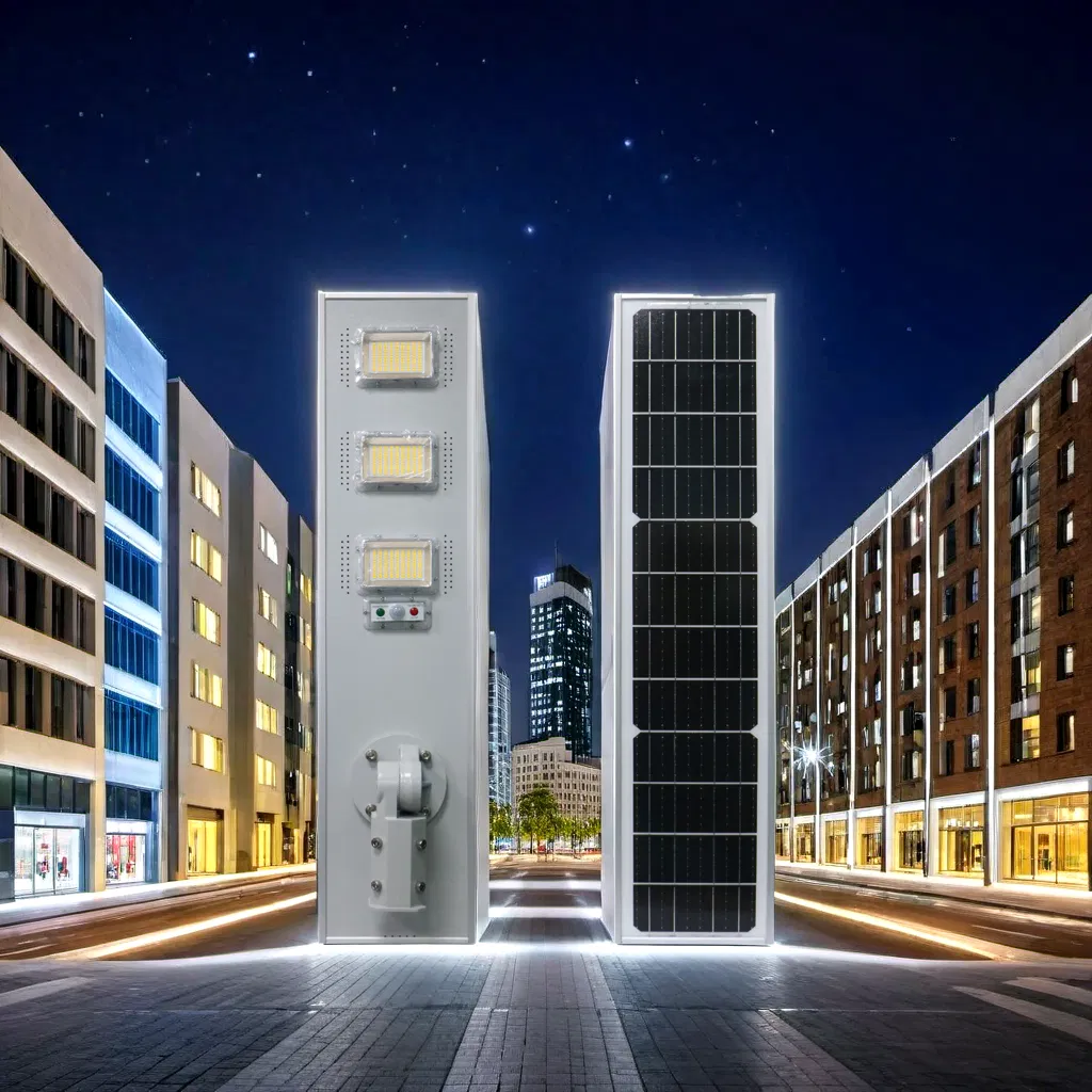 Advanced Solar Street Lighting System with Monocrystalline Efficiency