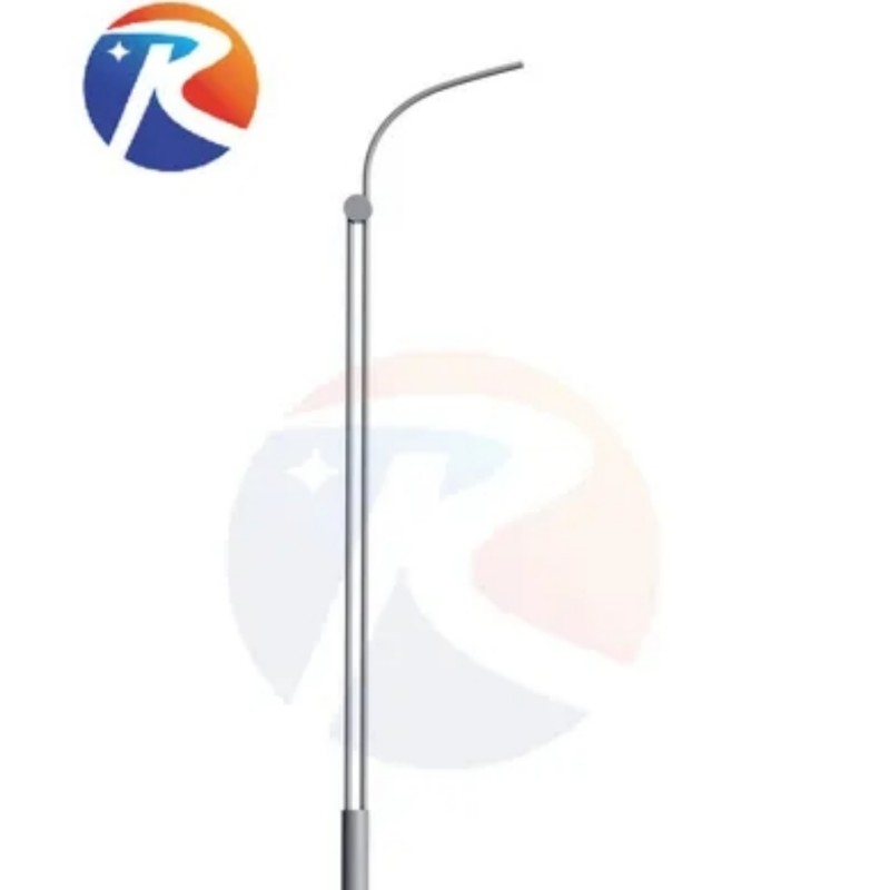 IP66 Hot-DIP Galvanized Conical Octagonal Steel Metal Street Lighting Pole