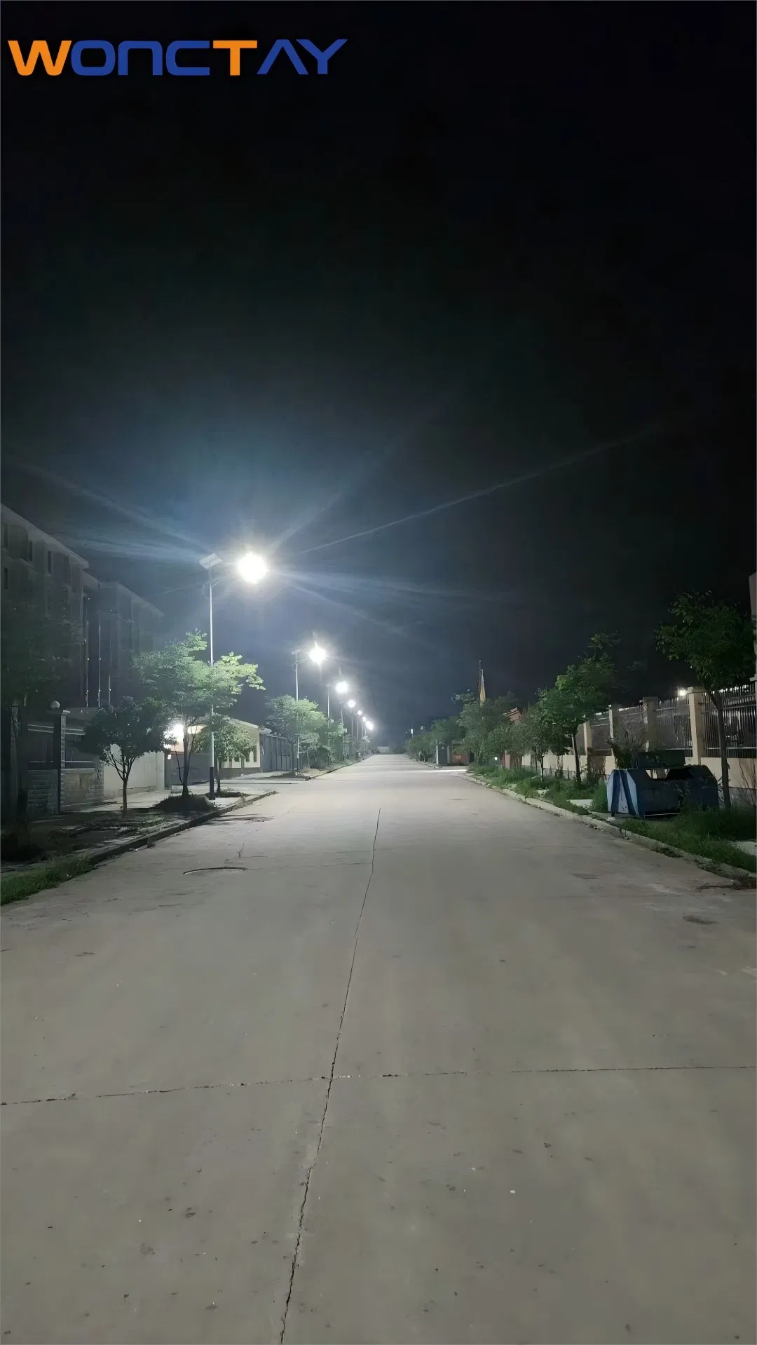 Aluminum Alloy Wonctay Carton Box 640*250*70mm Solar Lamp Outdoor Lights