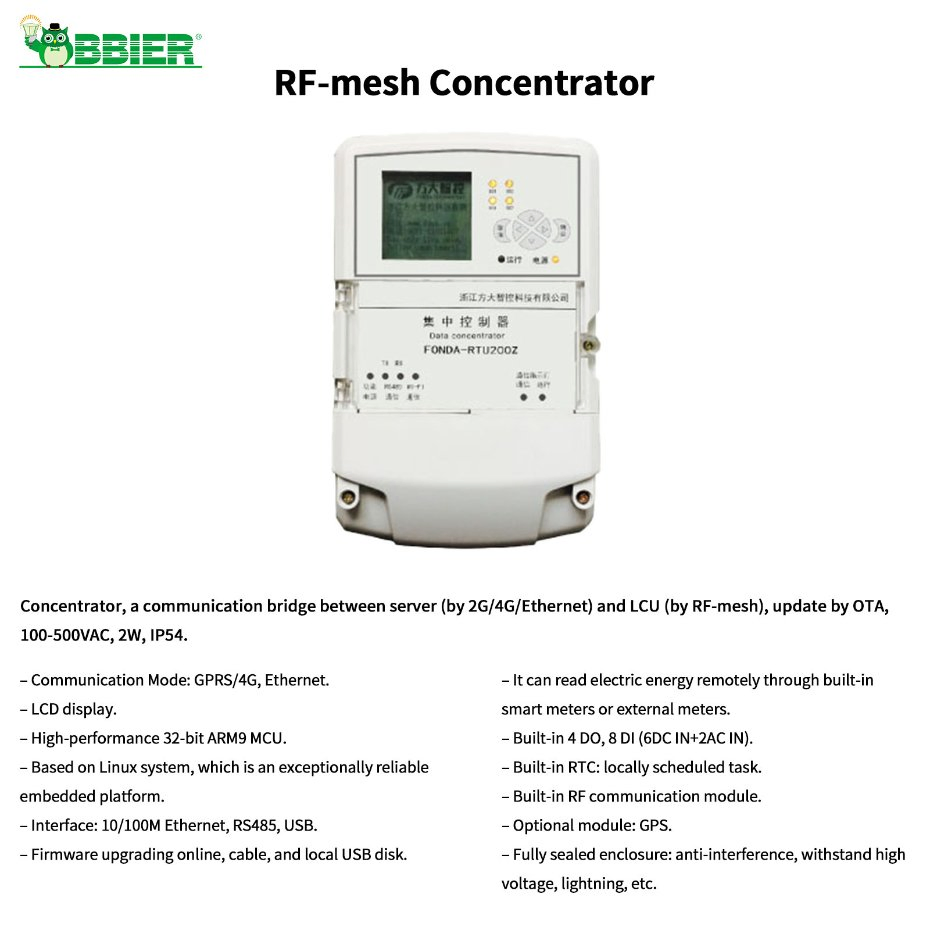 Bbier Automatic Adjustment Lighting Mode Smart Street Light Lora Mesh Concentrator MPPT Solar Charge Controller
