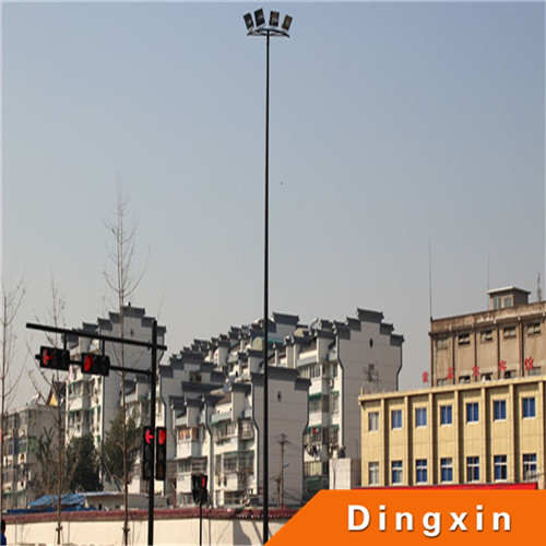 20m Stadium High Mast Light Pole Tower with Lifting System