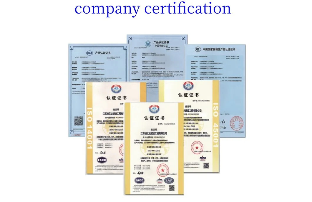 Product Certifications