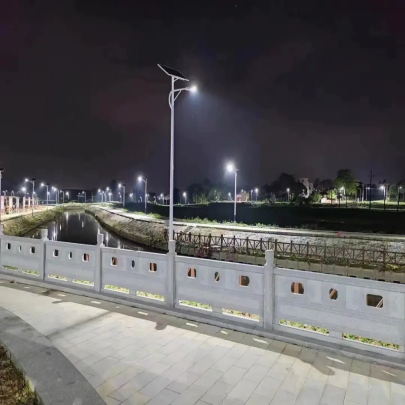 Outdoor Lighting Solution: 100W LED Solar Street Light for Roads