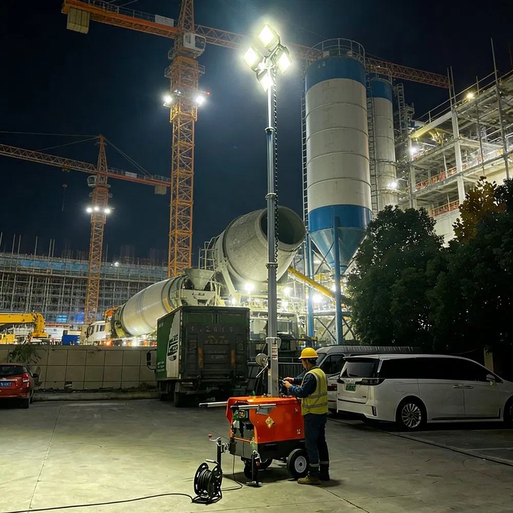 Telescopic Mast Tower for Adjustable Height Needs