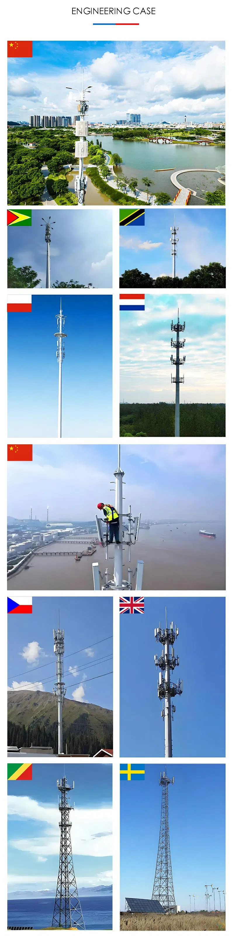 Transmission Pole Section