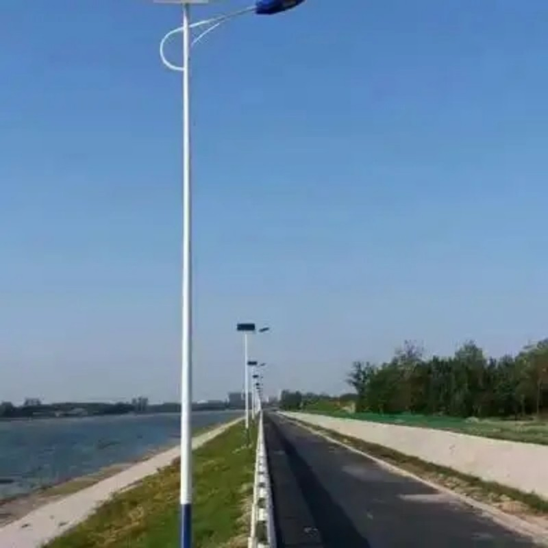 IP66 Hot-DIP Galvanized Conical Octagonal Steel Metal Street Lighting Pole