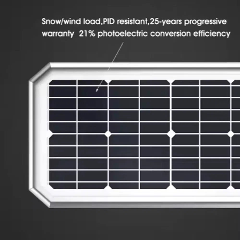 Opulent LED New Outdoor Waterproof 60W 80W 100W 120W Integrated All in One LED Solar Street Lumionarie Solar Street Lamp