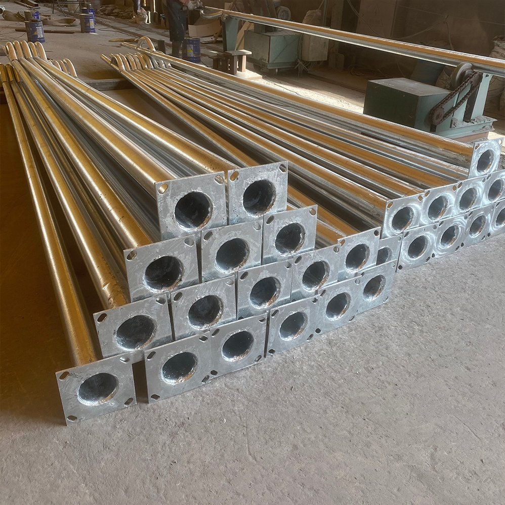 Durable 6-12m Hot-DIP Galvanized Street Lighting Pole for Outdoors