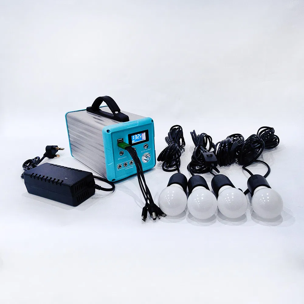 Home Application Multi Solar Power System Kit for Home Lighting System with TV for Home Solar Energy System for RV