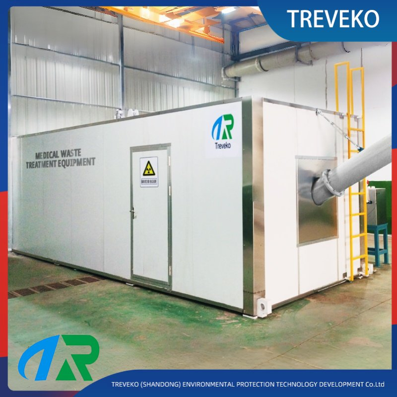 Stationary Microwave Steam Treatment Equipment for Protective Medical Materials Processing