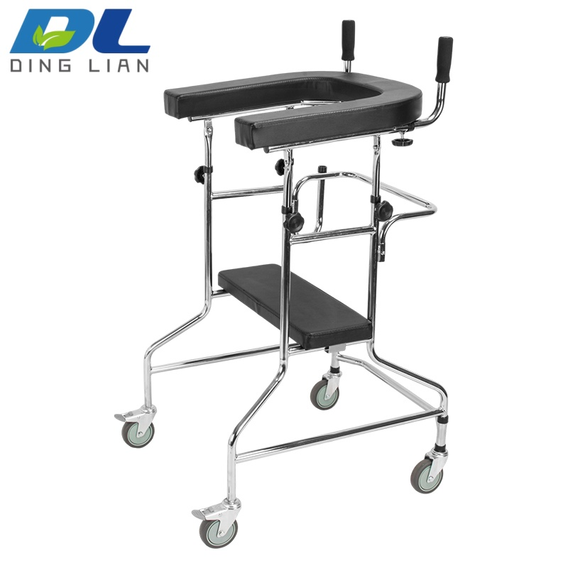 Factory Dl-Shifting Machine 01 High-Strength Carbon Steel Four-Wheel Assist Walking Equipment Suitable for Paralyzed Patients and The Elderly