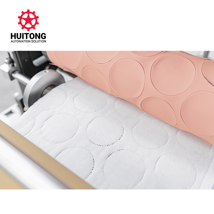 High-Speed Automatic Skincare Beauty Salon Disposable Beauty Cotton Pad Making Machine