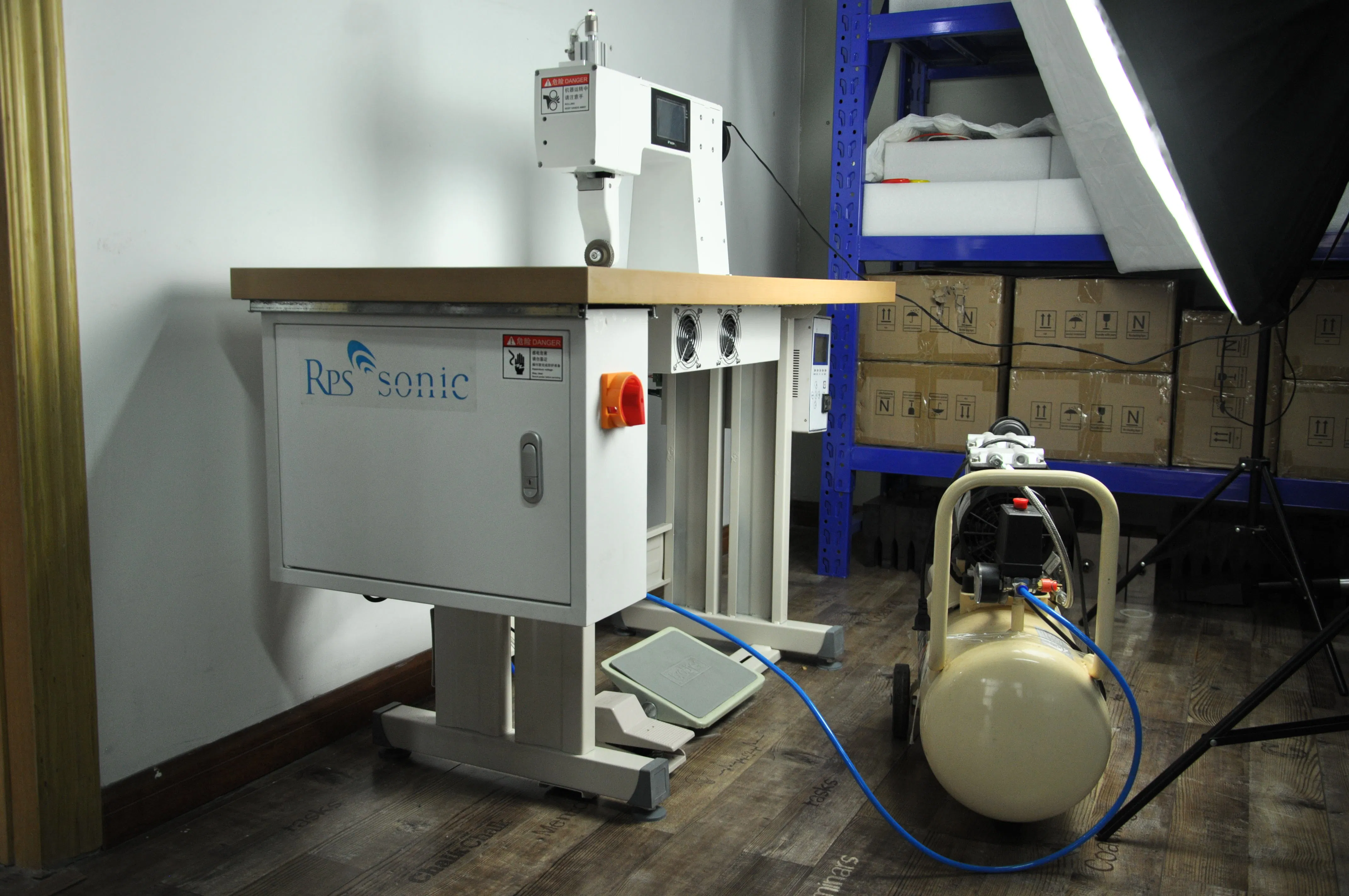 Digital Ultrasonic Sealing Machine Survival Suit Medical Protective Clothing Sewing Machine