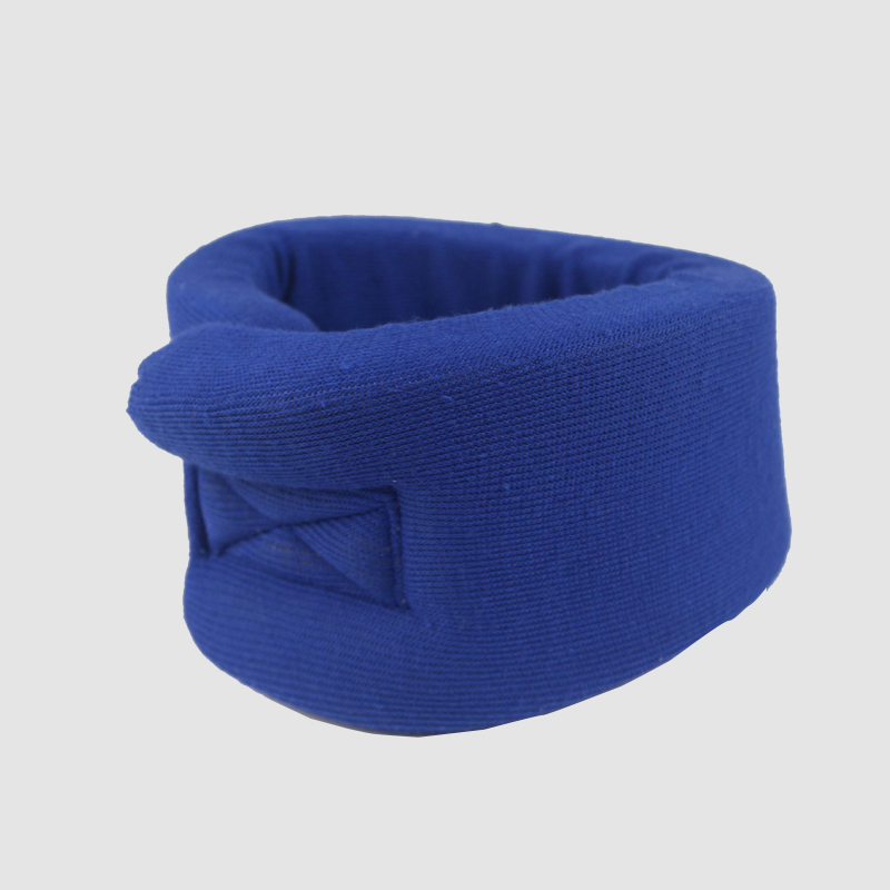 Orthopedic Medical Support Soft Foam Neck Brace Adjustable Black Cervical Collars