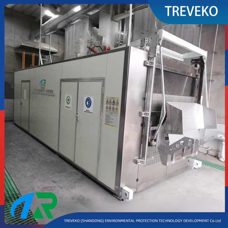 Stationary Microwave Steam Treatment Equipment for Protective Medical Materials Processing