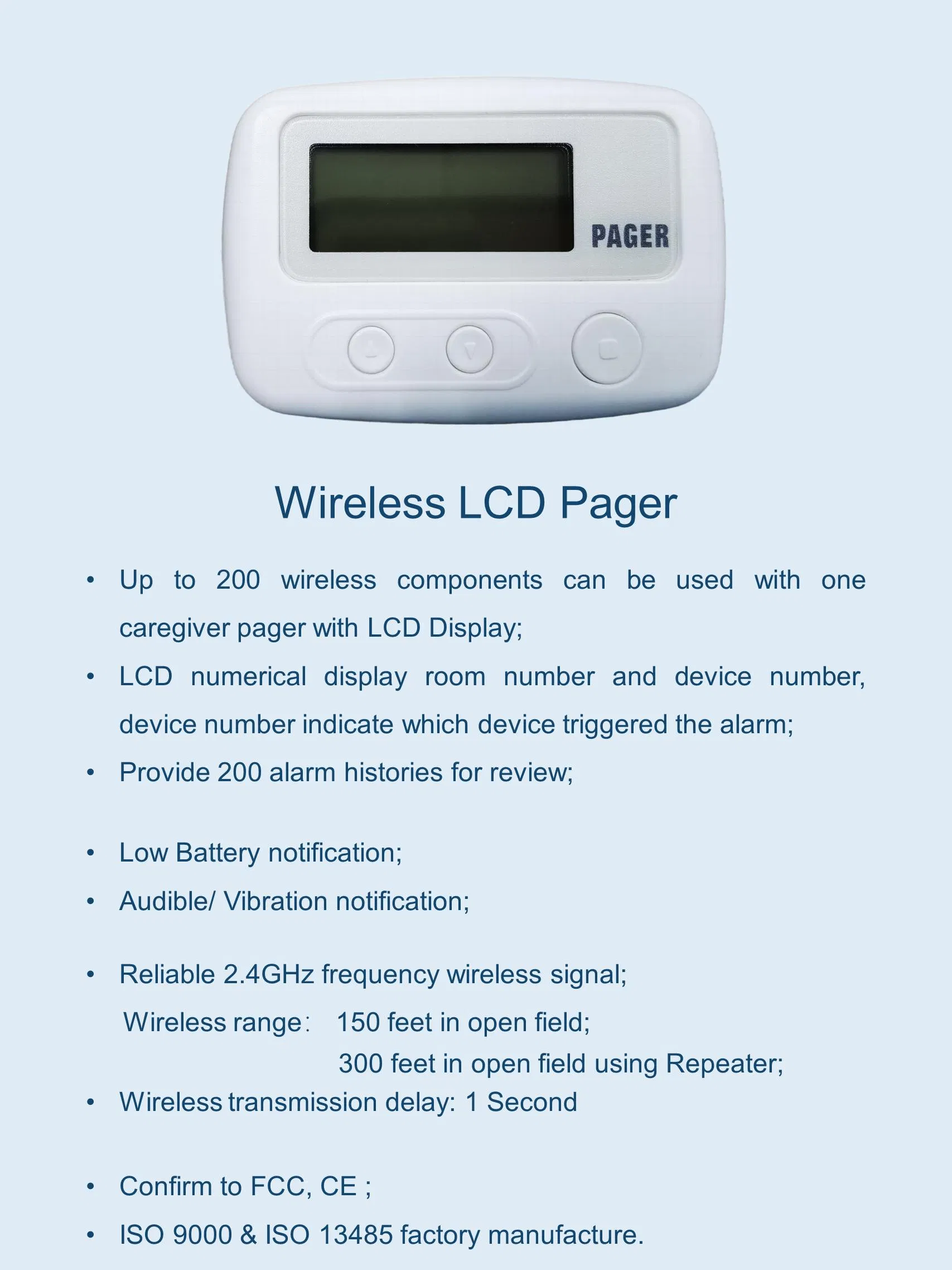 Wireless Nurse Call Equipment for Elderly Supplier